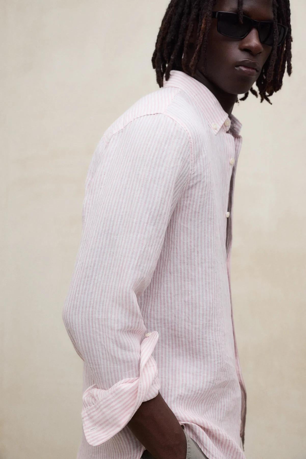 Camicia Adan Rosa<BR/><BR/> ADAN 174 ECOALF