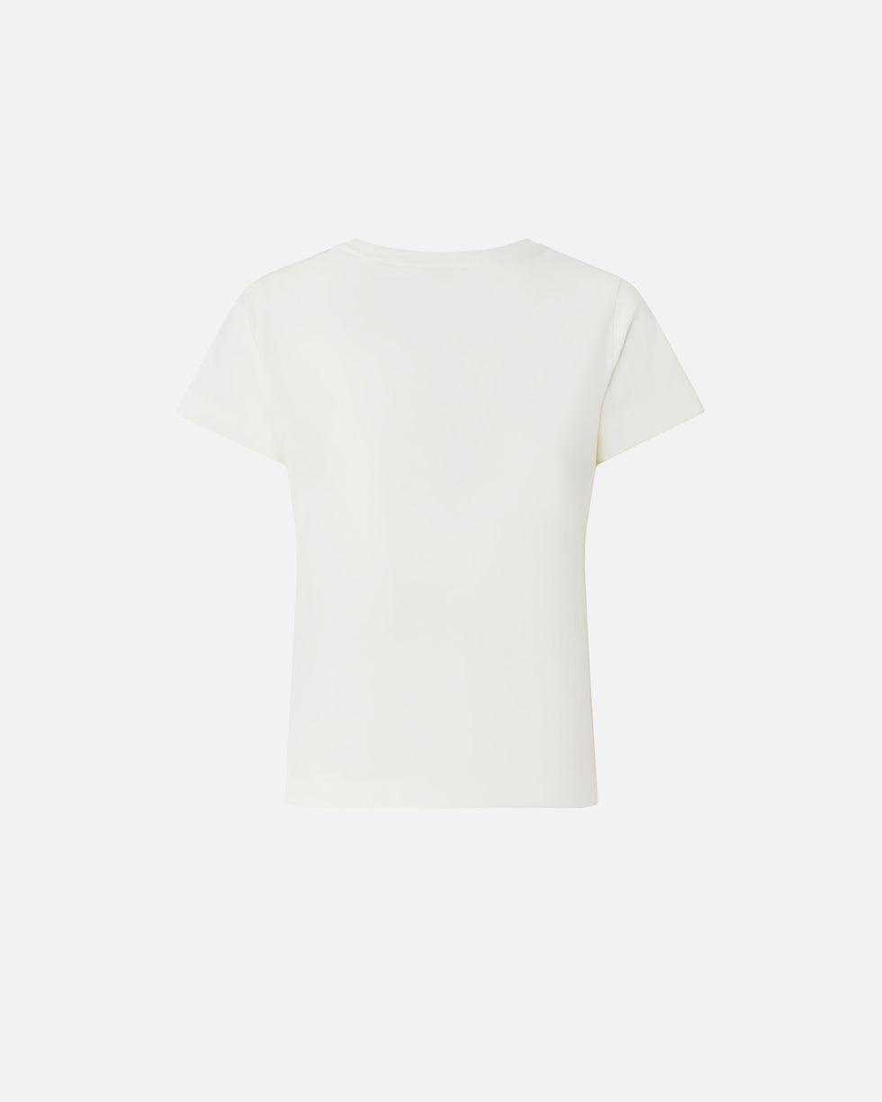T-shirt con logo PINKO<BR/> 100373A34F Z05 PINKO
