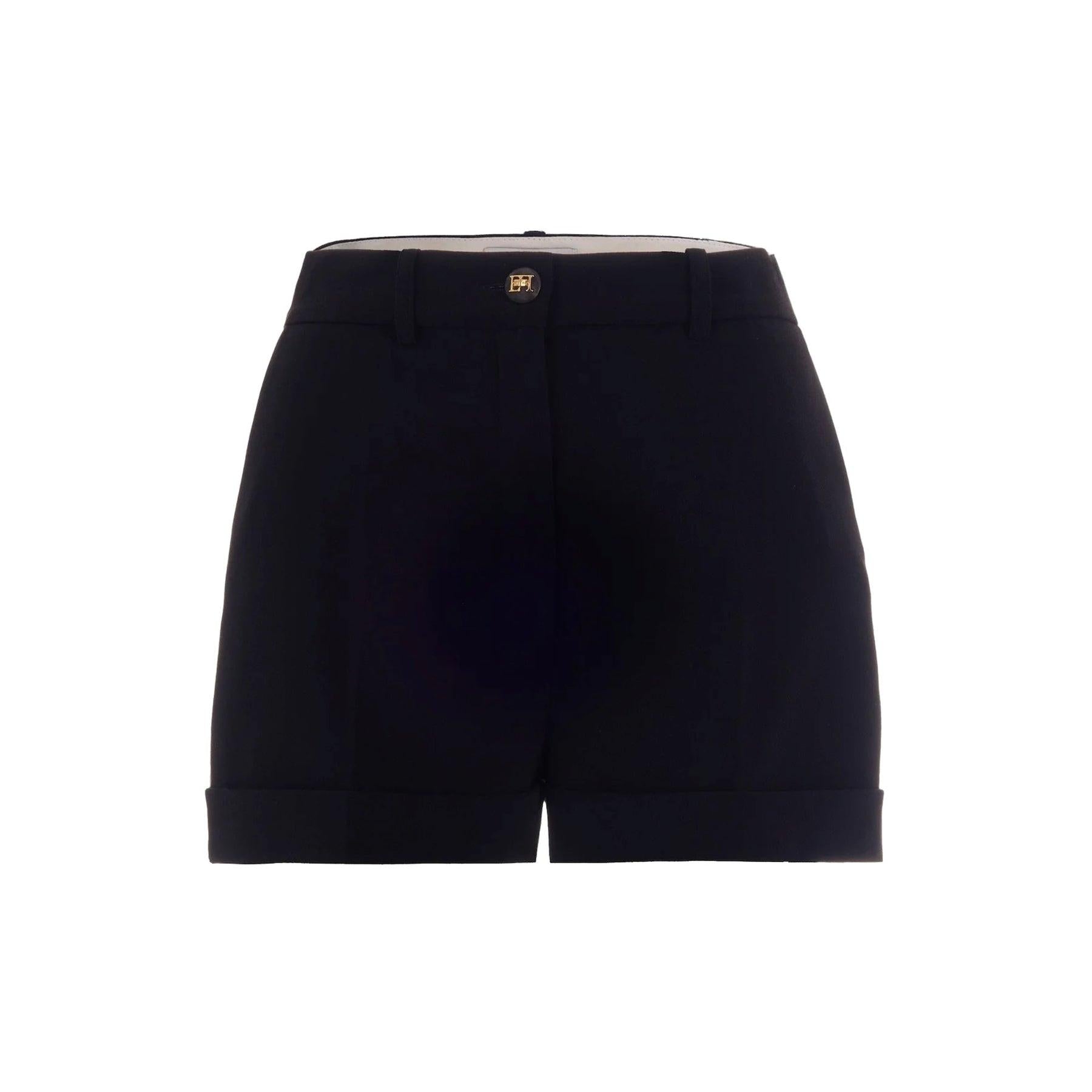 Shorts in crêpe leggero SH00961E2 110 ELISABETTA FRANCHI