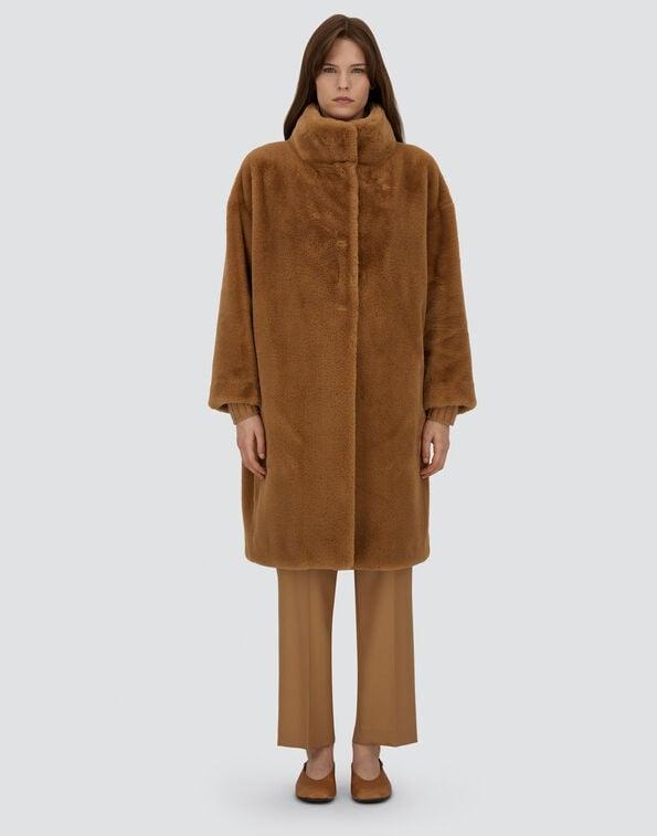 Cappotto in morbida pelliccia ecologica GC000491D12422 2157 HERNO