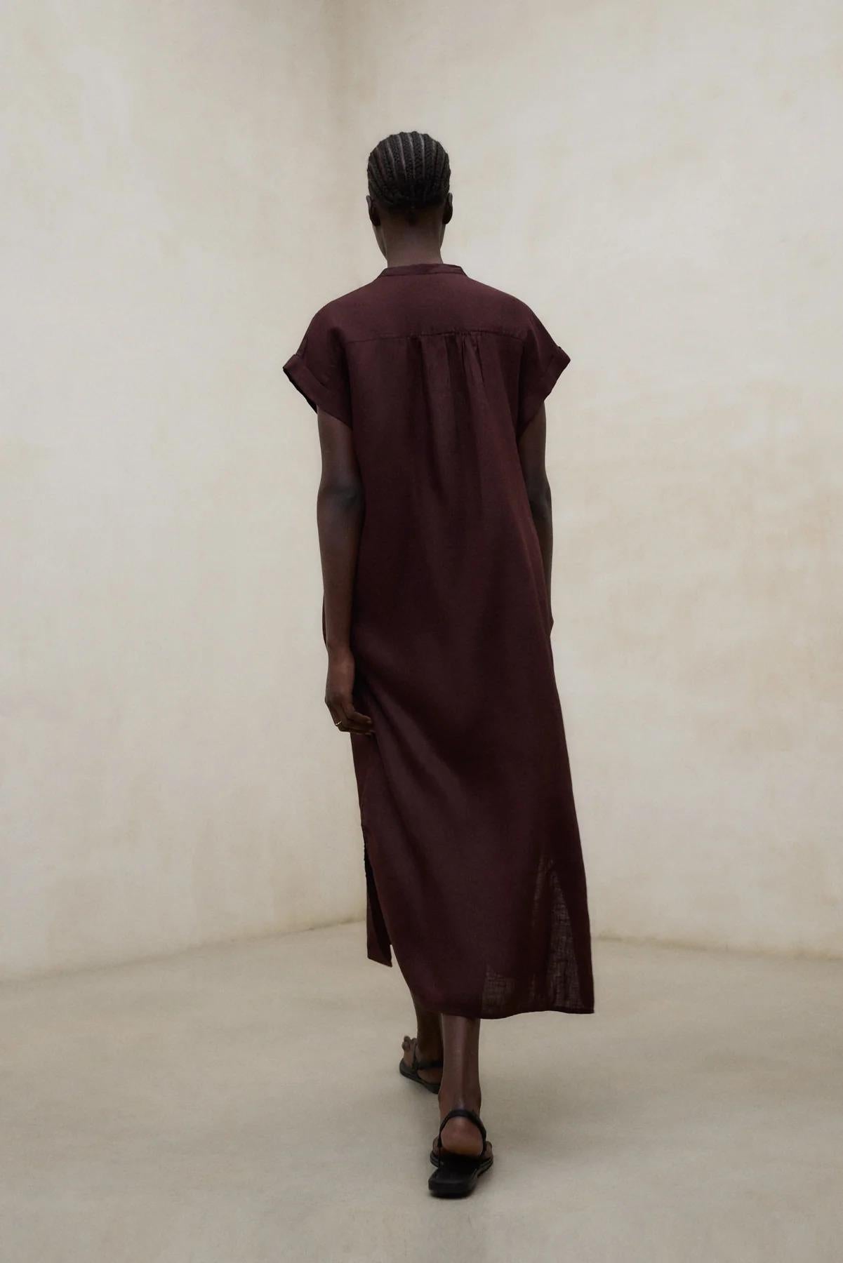 Vestito Ametista Marrone<BR/><BR/> AMATISTA 538 ECOALF