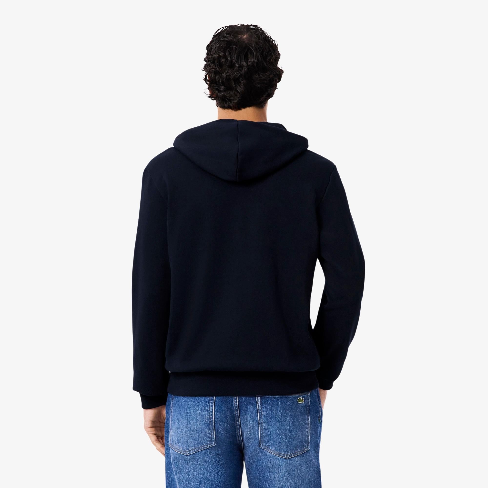 Felpa con cappuccio in cotone con zip SH9626 166 LACOSTE