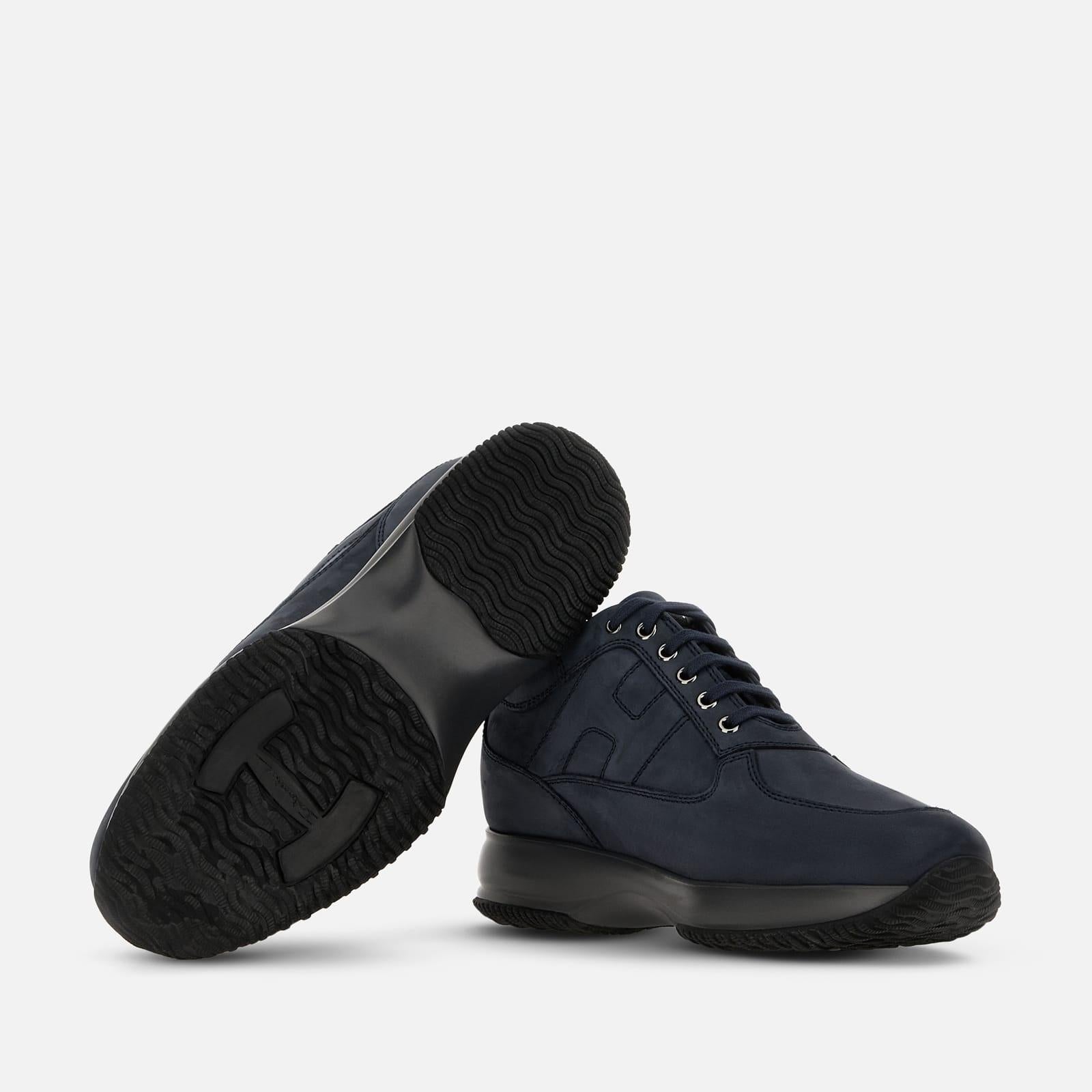 Sneakers Hogan Interactive<BR/>Blu HXM00N00010UDX U801 HOGAN