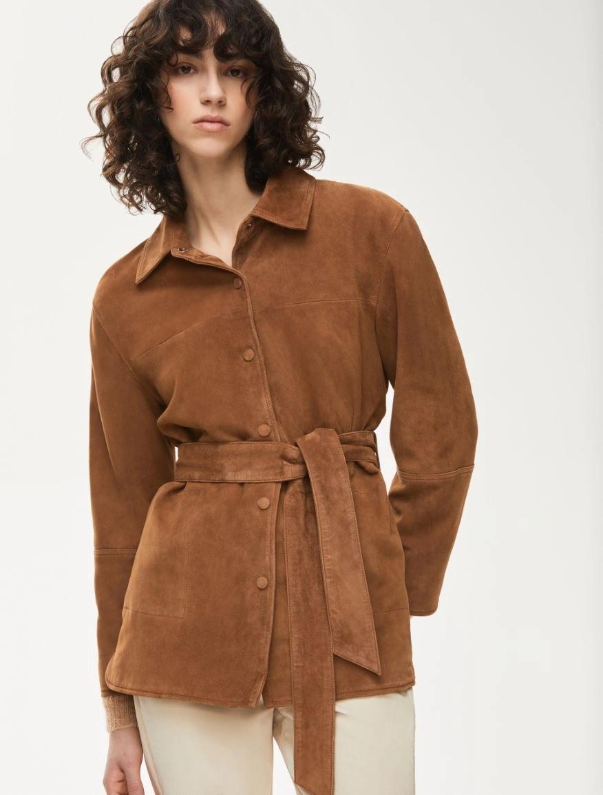 Giacca camicia in eco pelle GASPARE 001 IBLUES