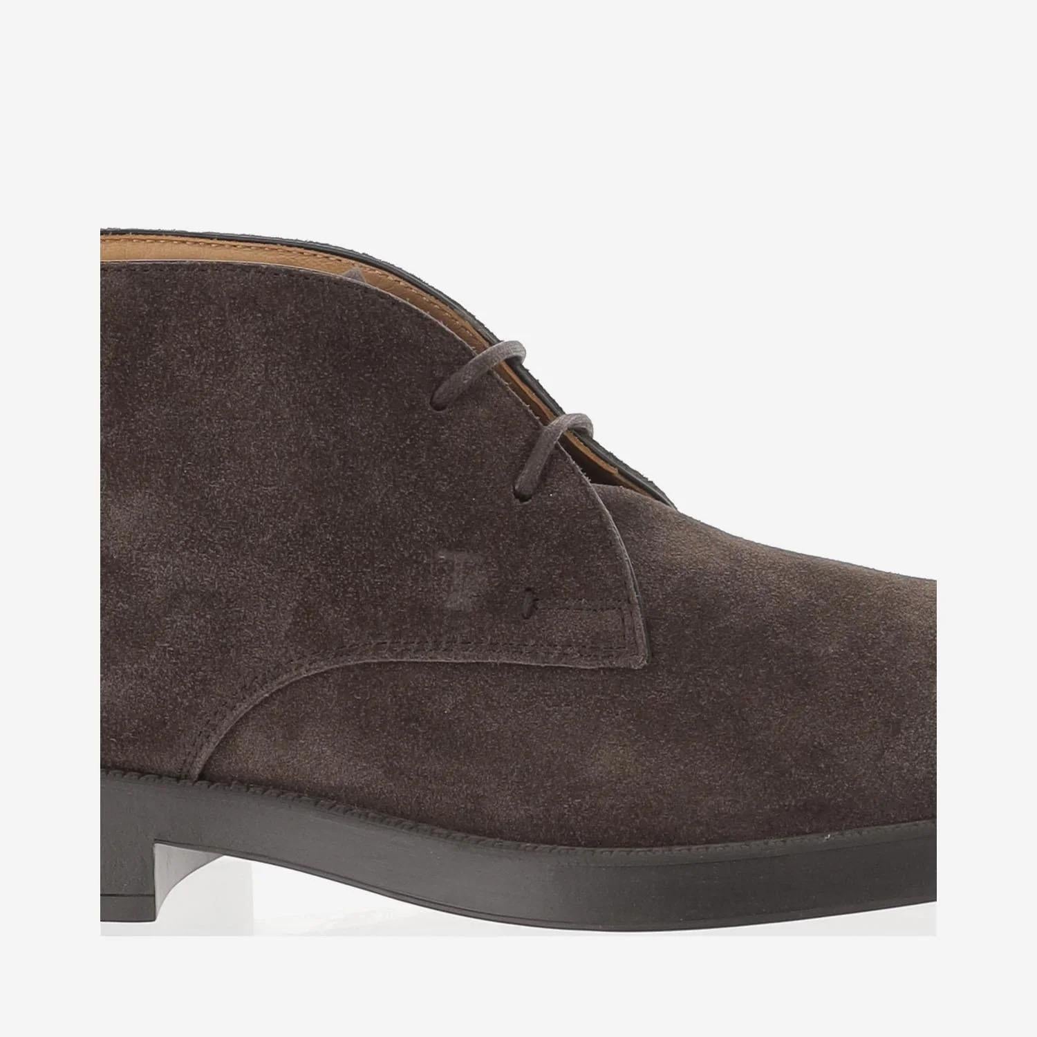 STIVALETTI IN PELLE SCAMOSCIATA XXM75L00D80RE0 S800 TOD'S