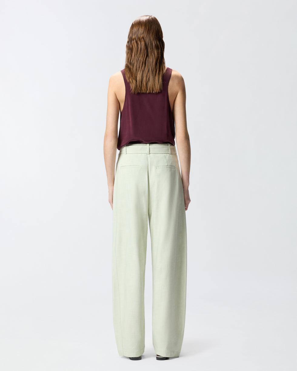 Pantaloni con cintura<BR/> 106492A2W6 S79 PINKO