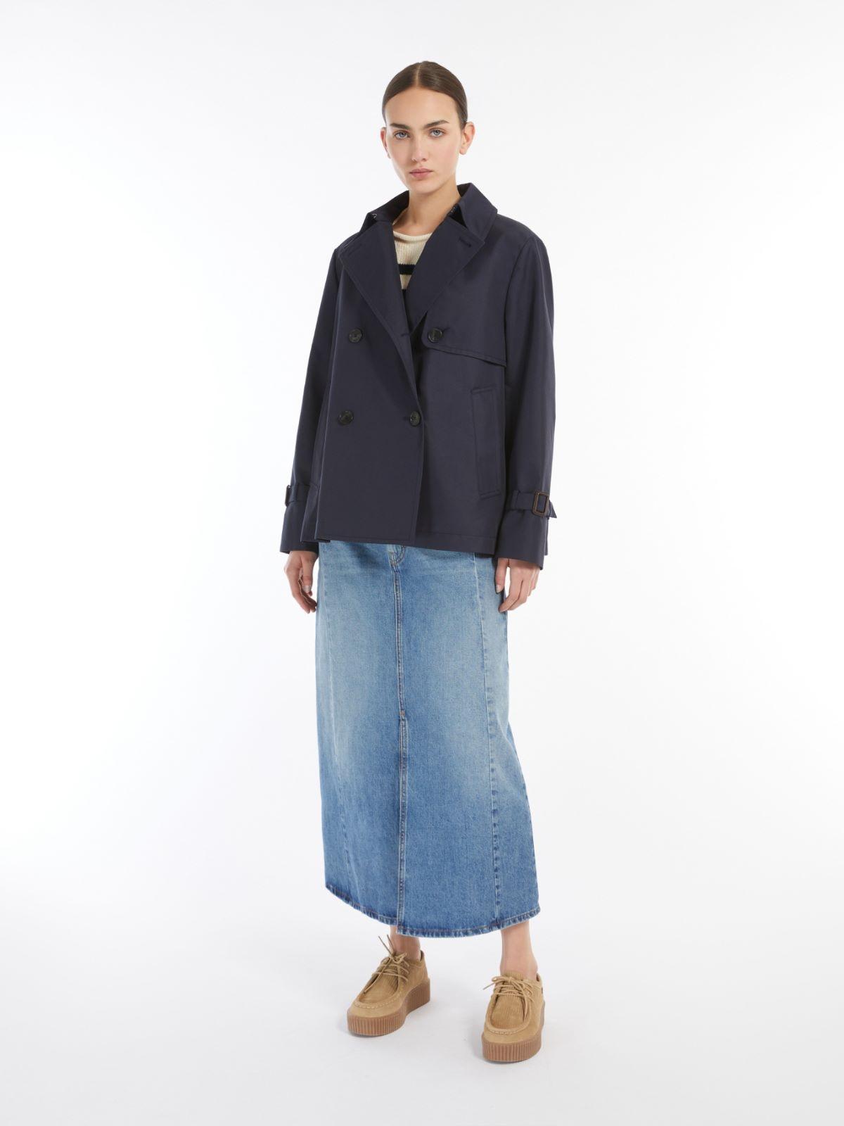 Trench corto in gabardina antigoccia BIGLIA 006 WEEKEND