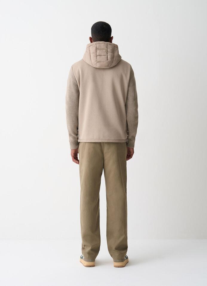 Giacca con cappuccio e maniche in maglia 1112 731 COLMAR