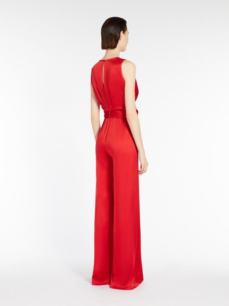 Tuta smanicata donna in cady POMEZ 034 MAX MARA STUDIO