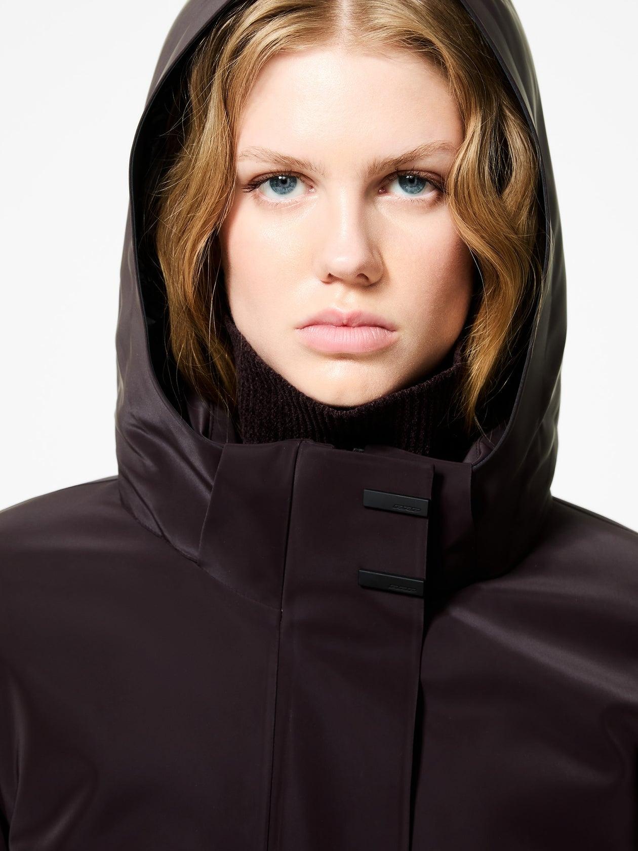 Double Silicon Floating Parka K Wom Jkt<BR/> W25512 73 RRD