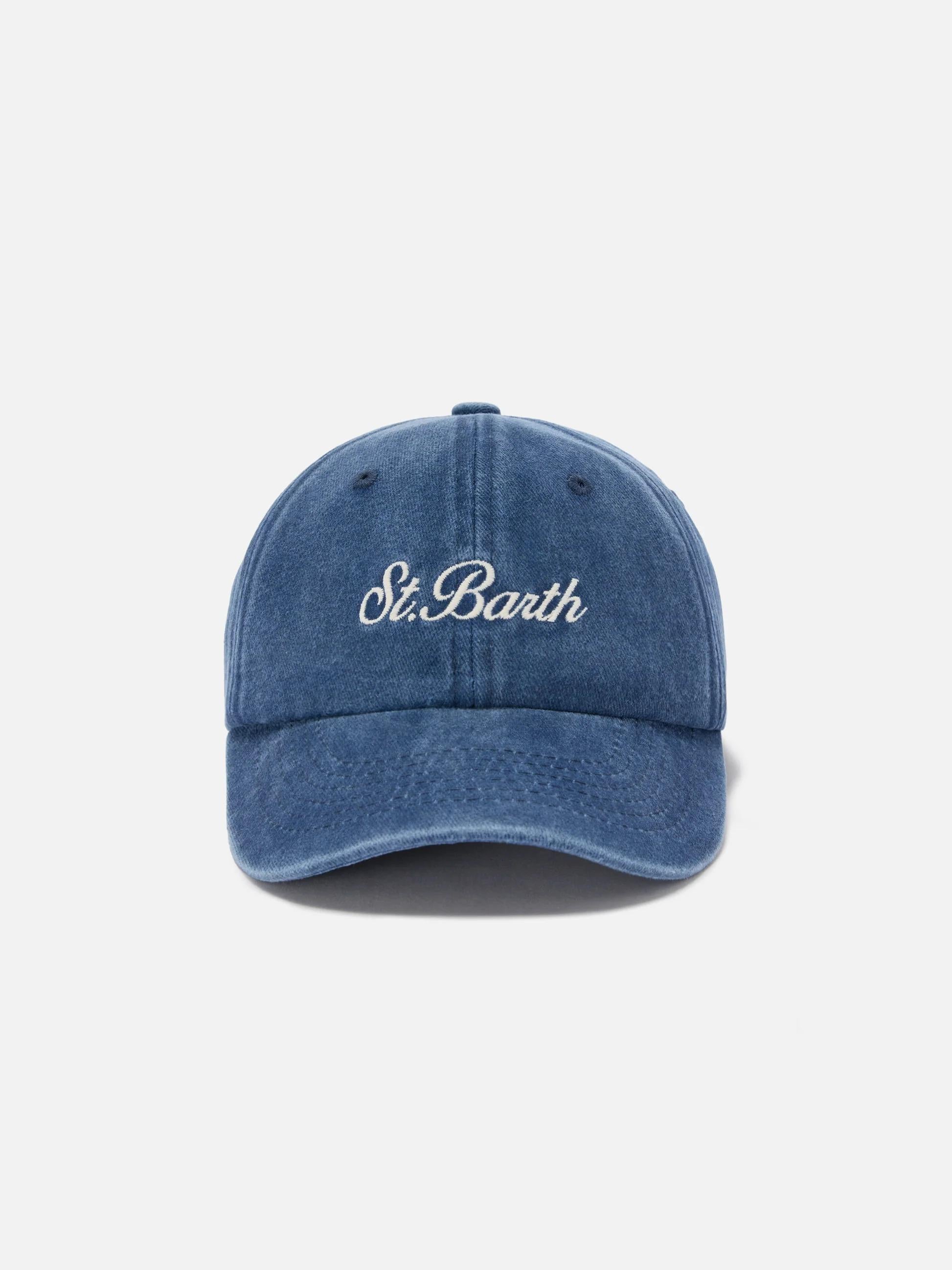 Cappello MC2 SAINT BARTH unisex Davis Hat con logo ricamato Denim DAS0004 02963L MC2 SAINT BARTH