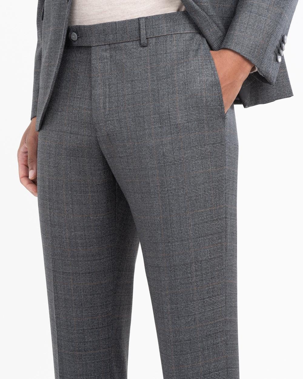 abito galles misto lana stretch grigio<BR/> 3732A3318C243788 98 MANUEL RITZ