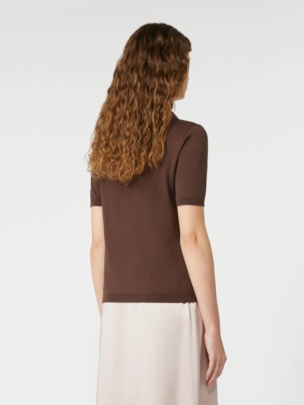 T-shirt polo in seta e cotone RONCOLO 005 WEEKEND