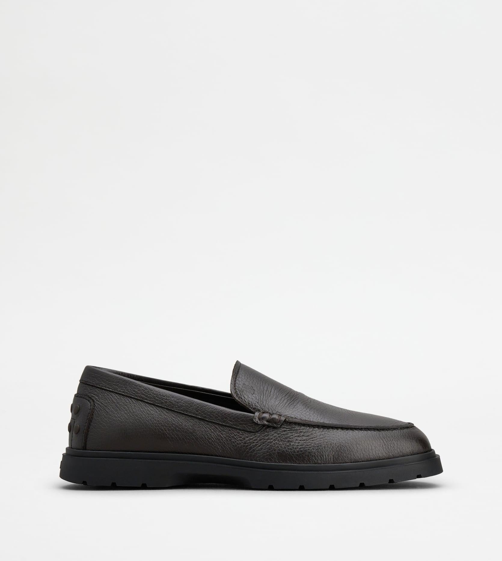 Mocassino Pantofola in Pelle<BR/> XXM59K00040S5N S800 TOD'S