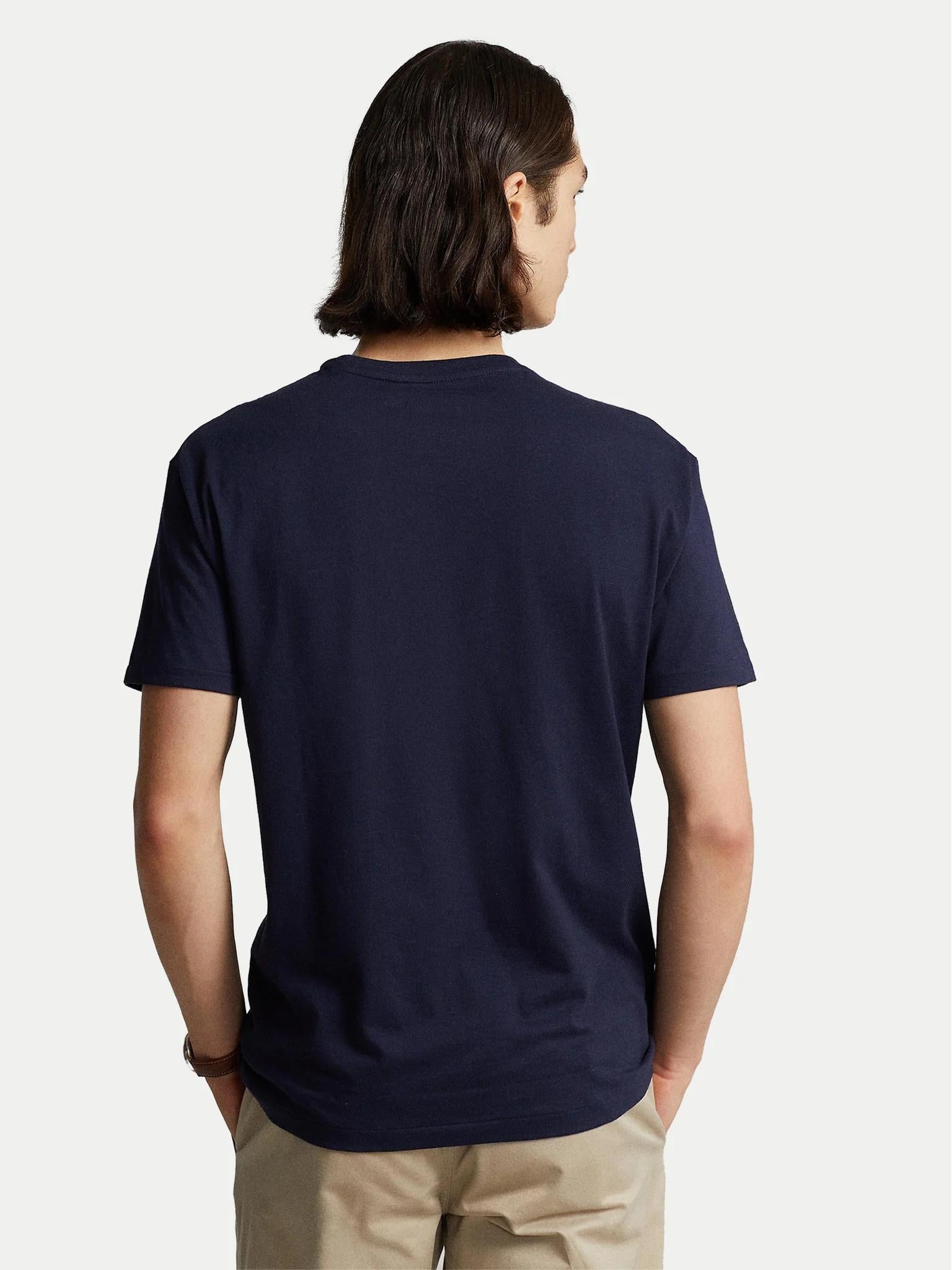 T-shirt in jersey di cotone 710680785 004 RALPH LAUREN