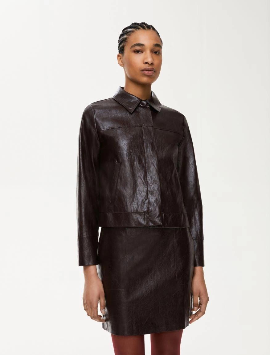 Giacca boxy in misto viscosa BEAT 001 IBLUES