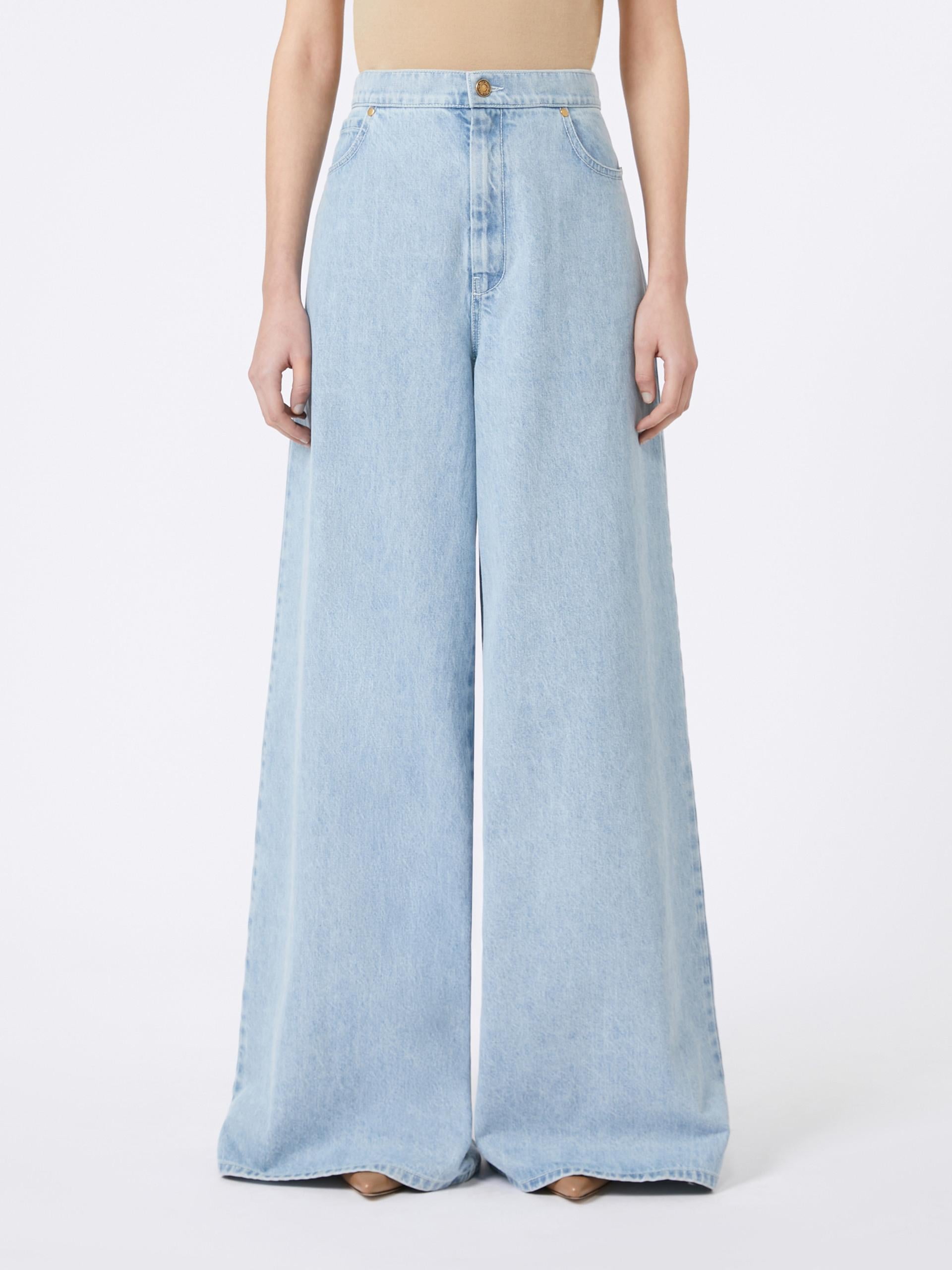 Jeans largo in denim AFFARI 003 MAX MARA