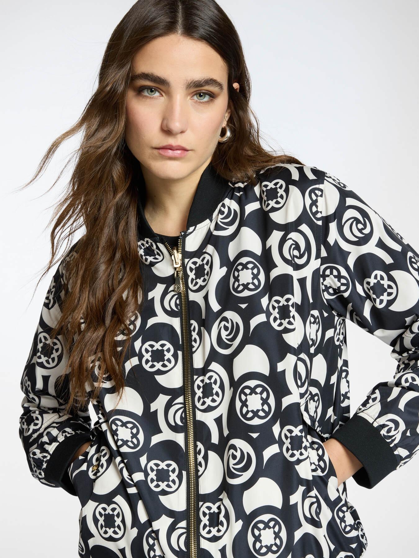Bomber dalla stampa Monogram<BR/> F240P000183N 01 ELENA MIRO