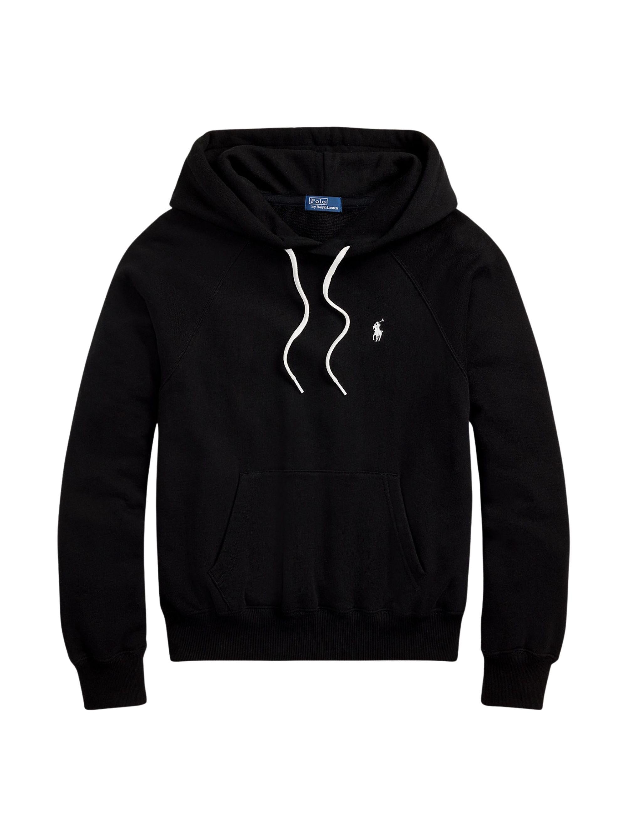 Felpa donna in misto cotone con cappuccio 211971691 004 RALPH LAUREN