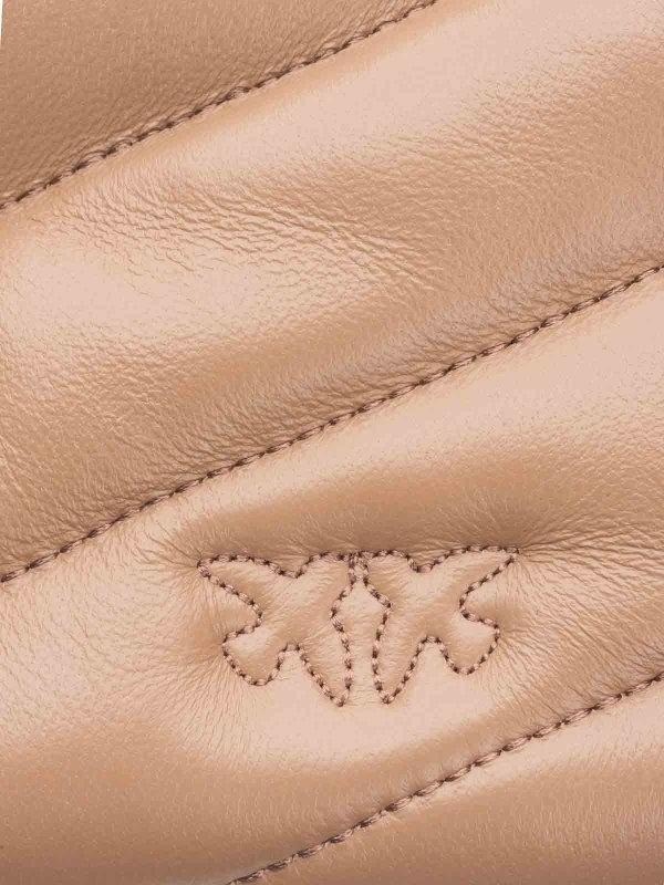 Borsa a tracolla piccola Baby Love Bag Puff in nappa trapuntata 100040A0F2 C50Q PINKO