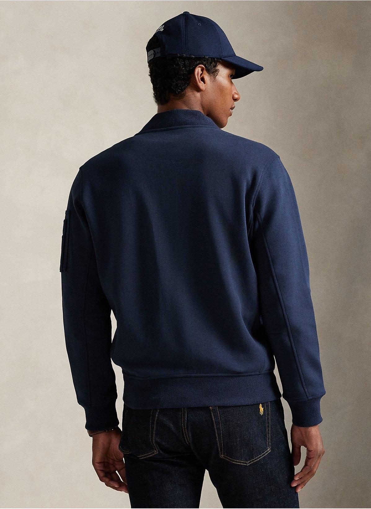Giubbino con zip in misto cotone 710980339 001 RALPH LAUREN