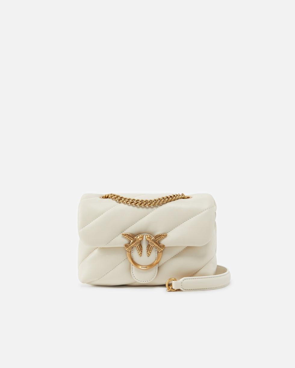 Borsa piccola a tracolla Love Bag Puff Maxi Quilt<BR/> 100039A0F2 Z14Q PINKO
