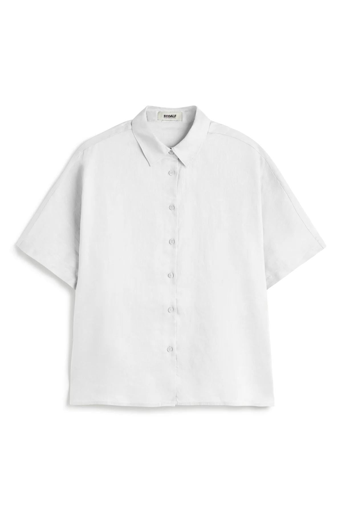 Camicia Melania Bianca<BR/><BR/> MELANIA 000 ECOALF