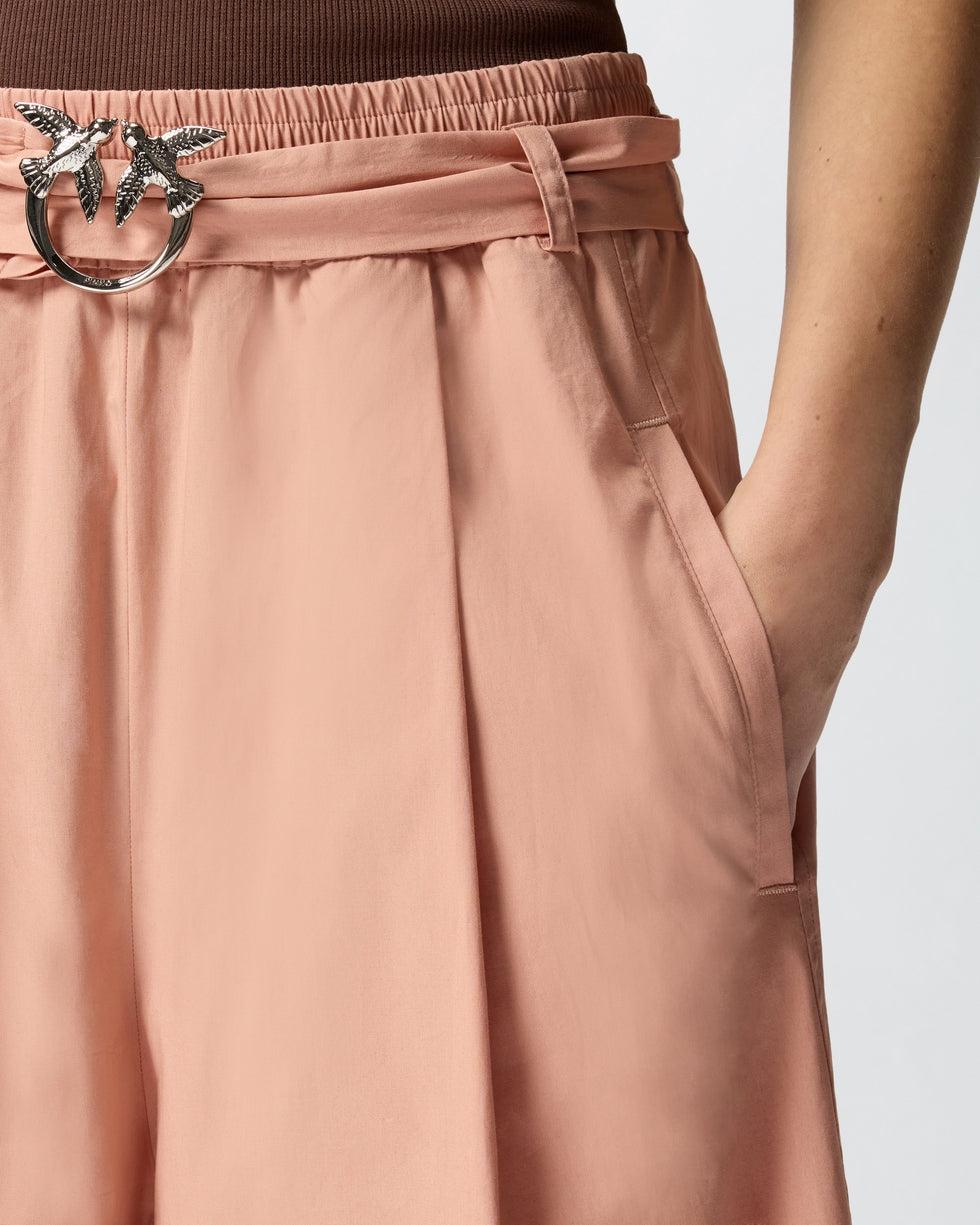 Bermuda lunghi con fibbia Love Birds<BR/> 106439A35Q P92 PINKO