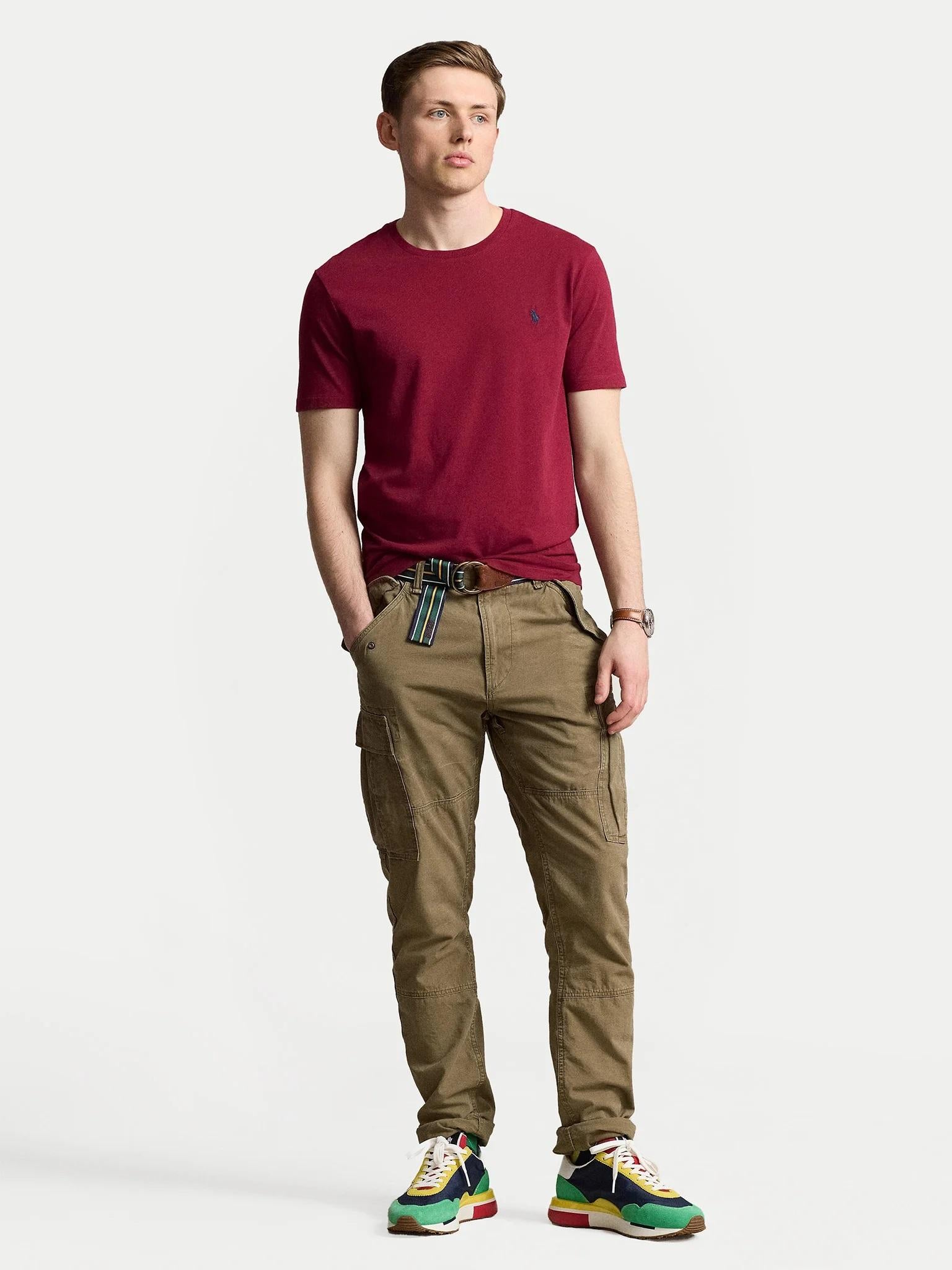 T-shirt uomo in cotone manica corta