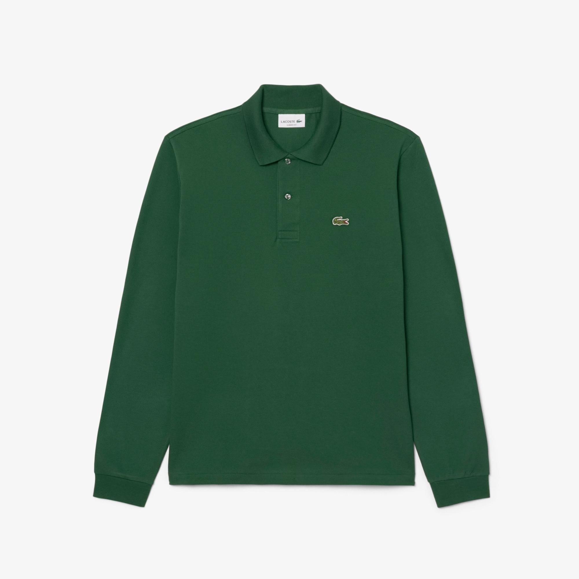 Polo in cotone a maniche lunghe L1312 132 LACOSTE