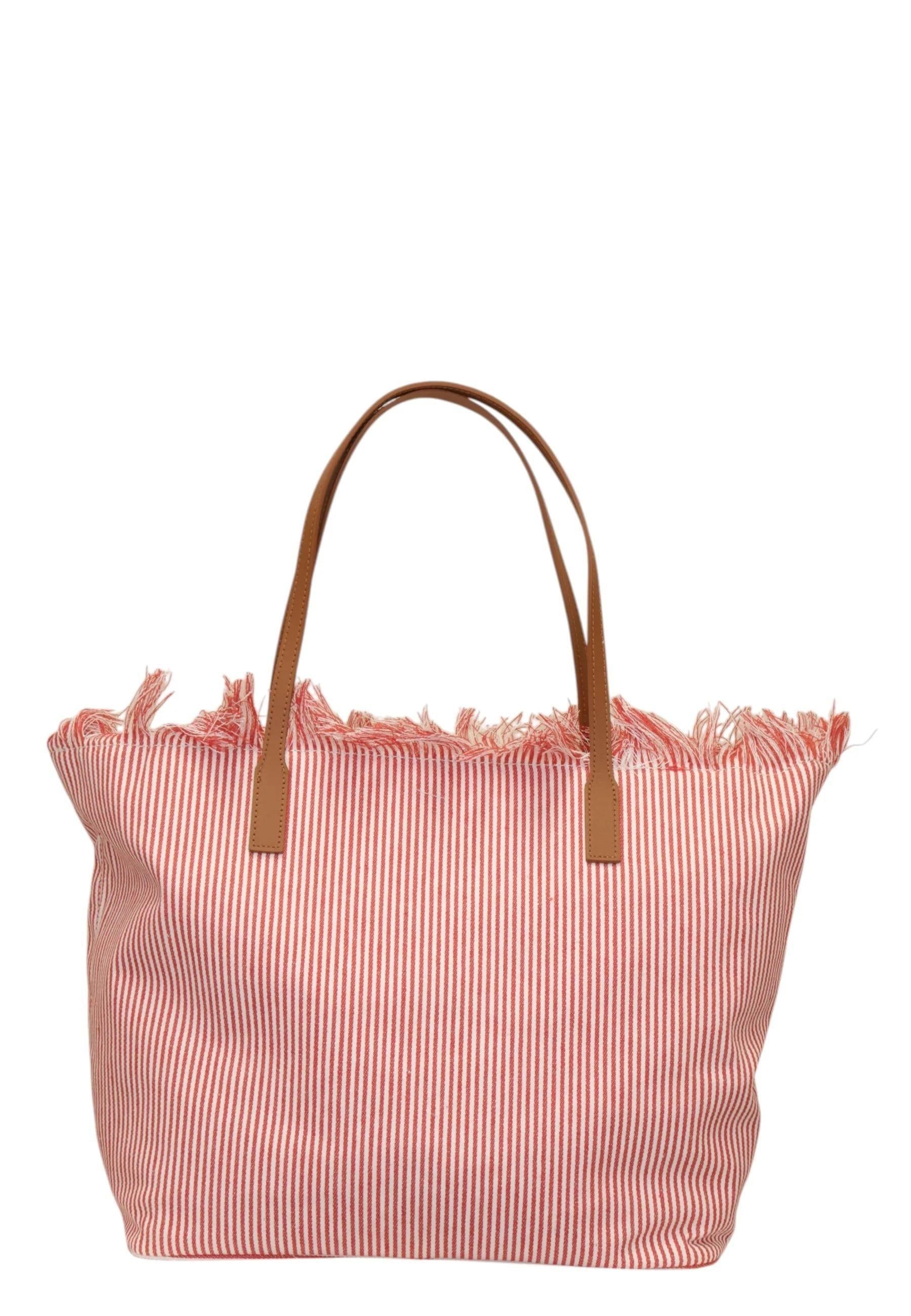 City bag fringe micro stripes<BR/> CBF0001 01771L MC2 SAINT BARTH