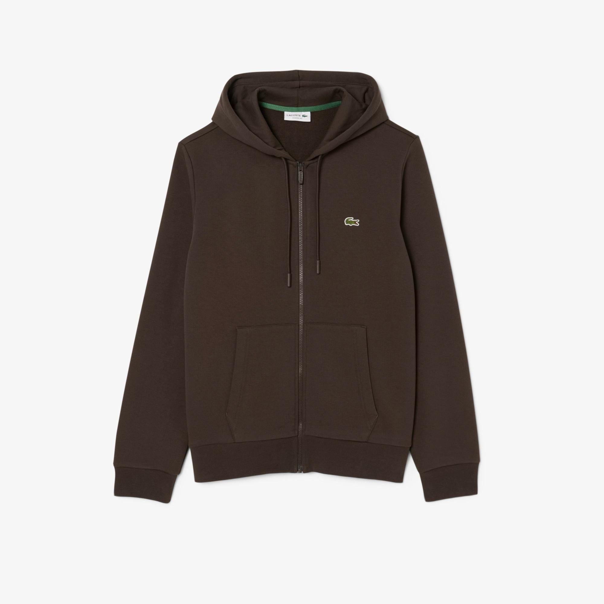 Felpa con cappuccio in cotone con zip SH9626 SKB LACOSTE
