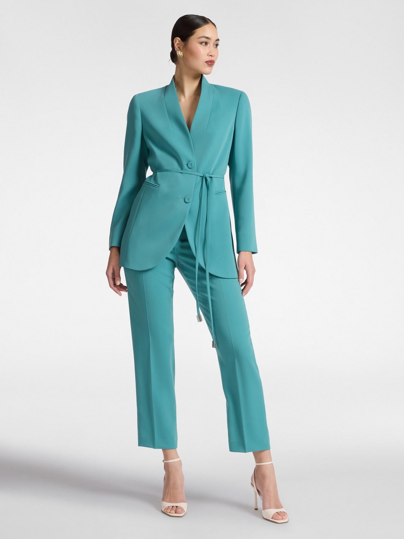 Pantaloni in cady<BR/> P019P000468N B5 ELENA MIRO