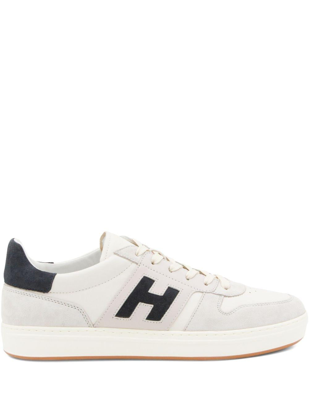 Sneakers Hogan H-TV<BR/>Marrone Avorio HXM6680FZ00UHC 687N HOGAN