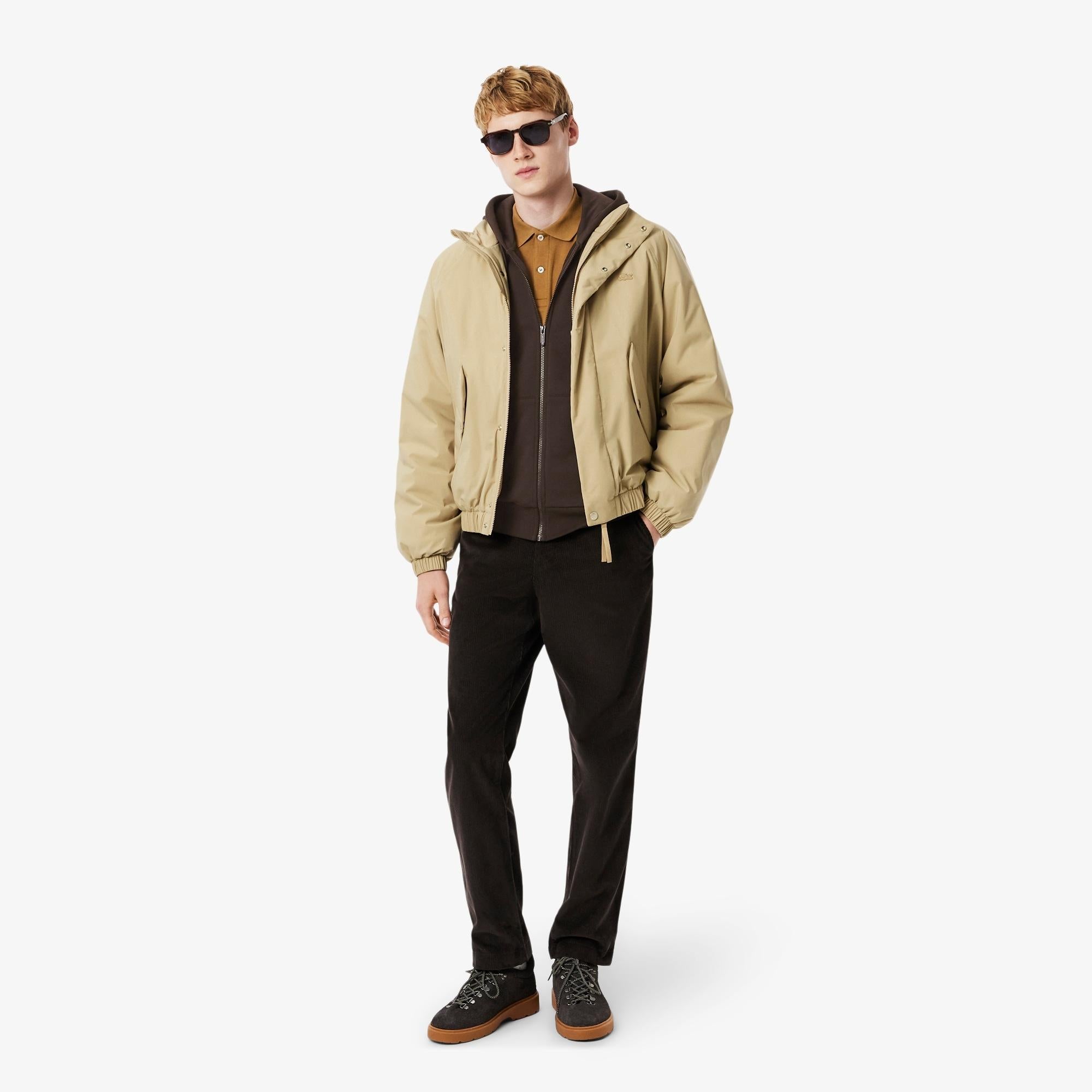 Felpa con cappuccio in cotone con zip SH9626 SKB LACOSTE