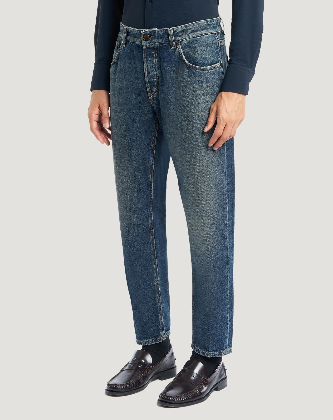 Jeans Reggae in denim<BR/> C5TP05B0 MN32 PT TORINO