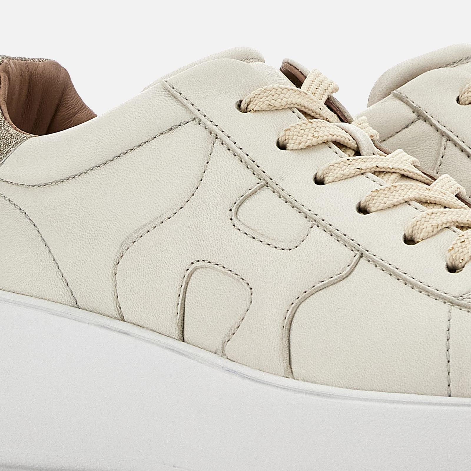 Sneakers Hogan Rebel<BR/>Avorio Oro HXW5640DN61RCB. 367T HOGAN