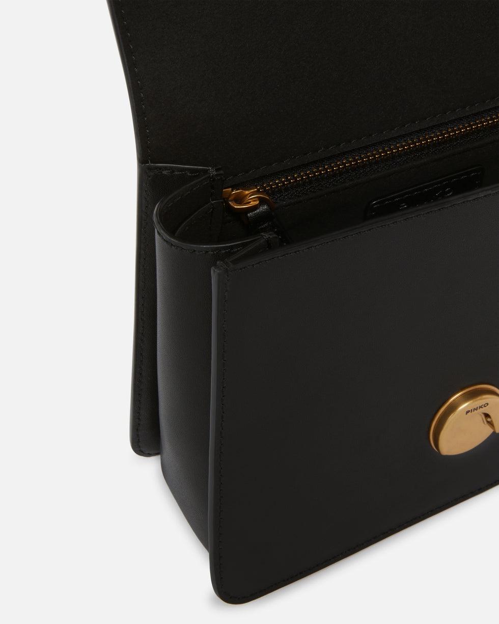 Borsa mini a mano Love Bag Top Handle in pelle<BR/> 100071A0F1 Z99Q PINKO