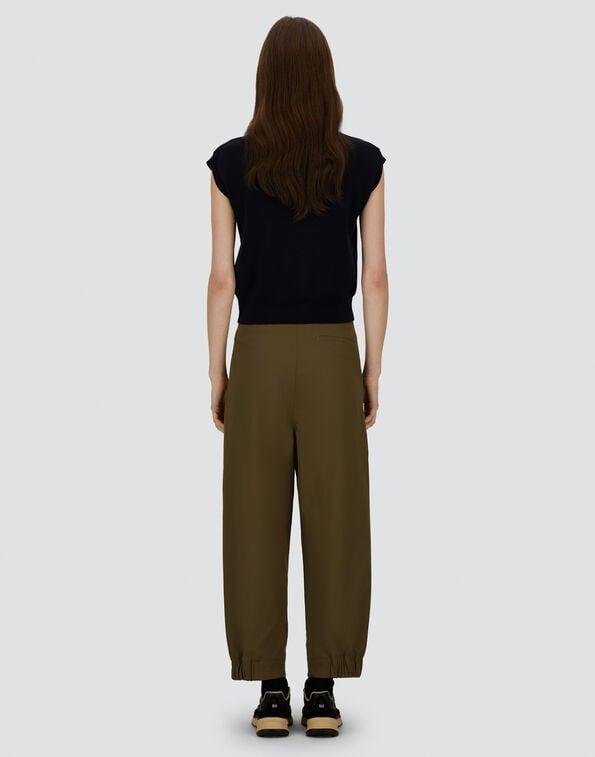 PANTALONI IN COTTON FEEL<BR/> PT000163D12531 7740 HERNO