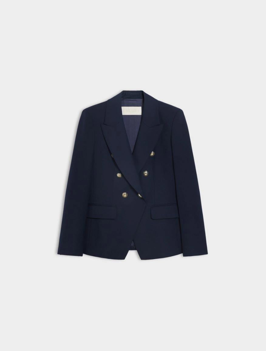 Blazer doppiopetto in misto viscosa DRAGHI 004 IBLUES