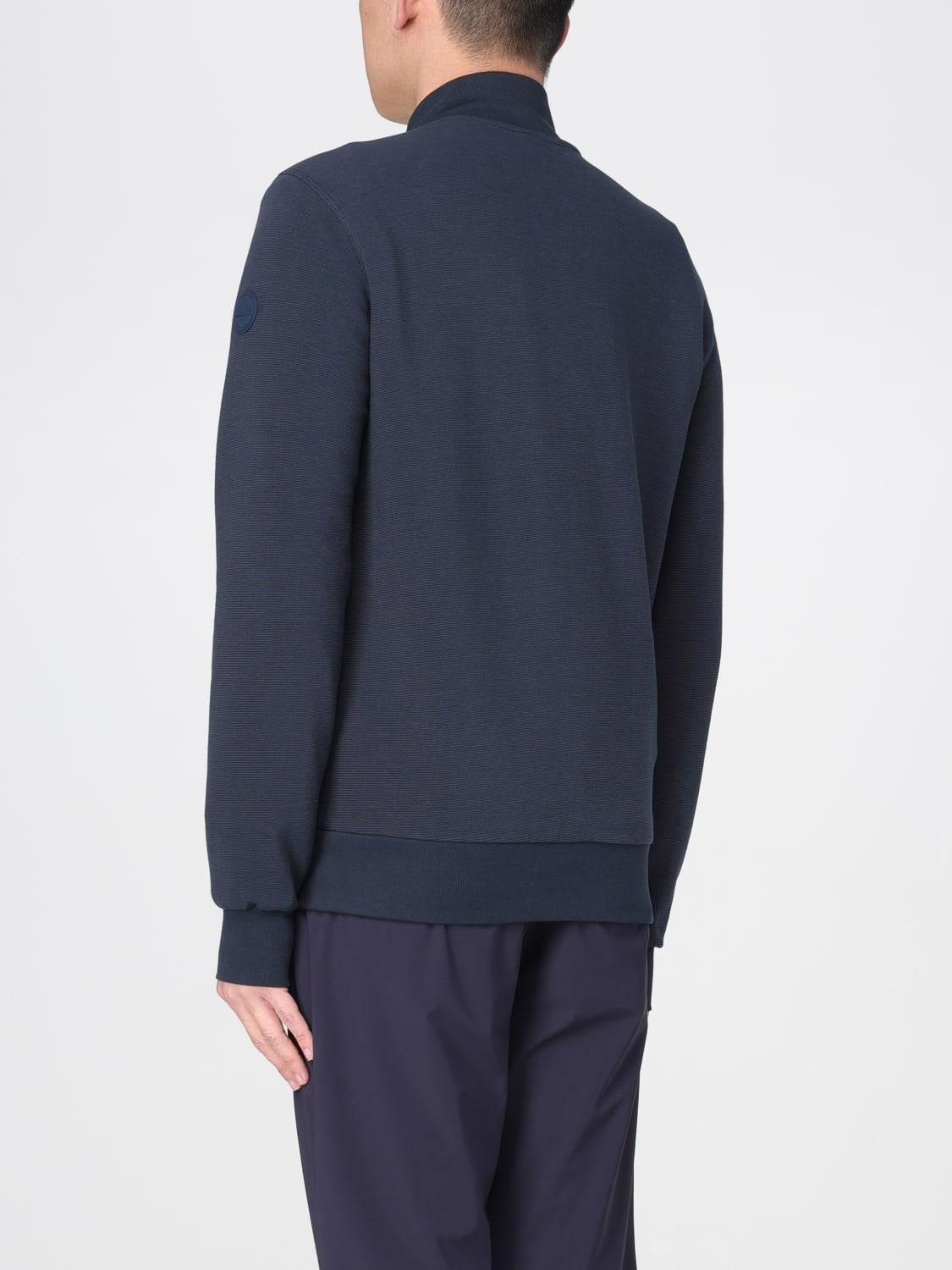 Felpa in misto cotone con zip Colmar<BR/> 6152R1XL 68 COLMAR