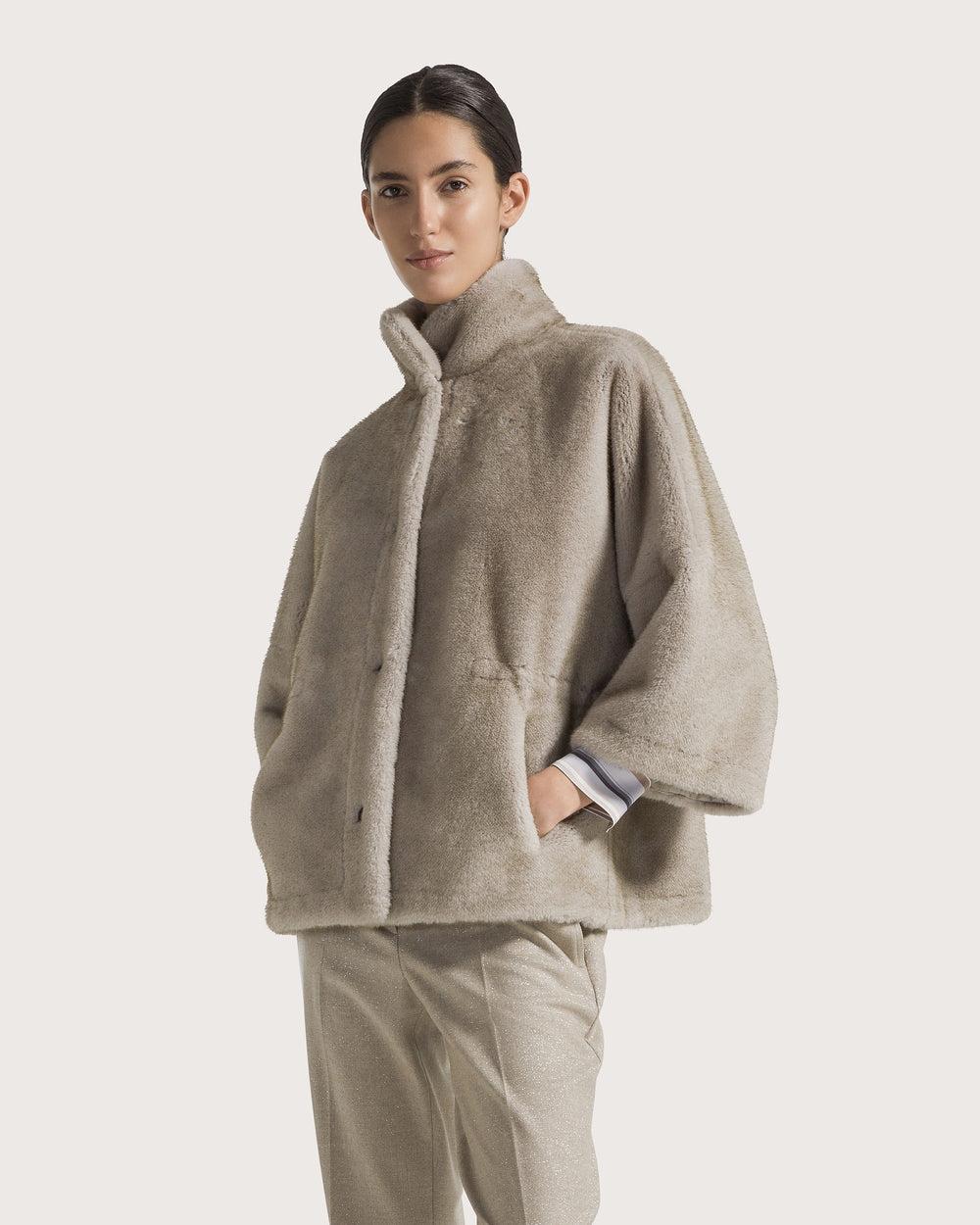 Cappa in ecopelliccia PE0261520292 910 SEVENTY