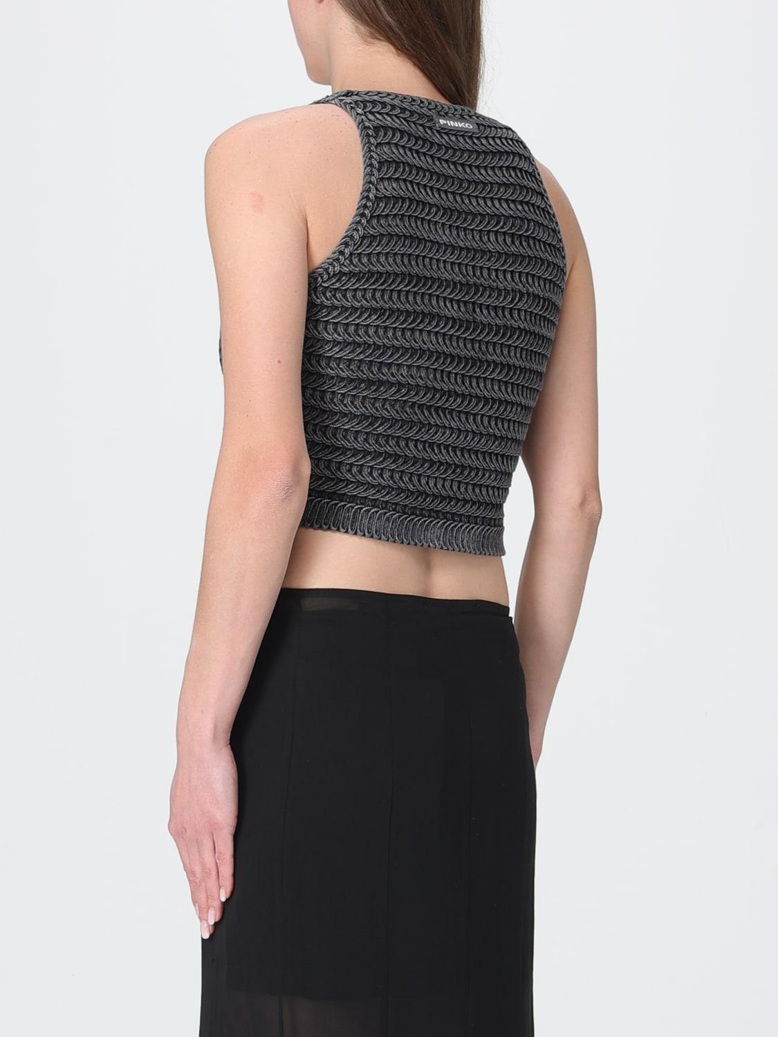 Gilet in maglia di cotone Myrtus Pinko<BR/> 106859A3BA I91 PINKO