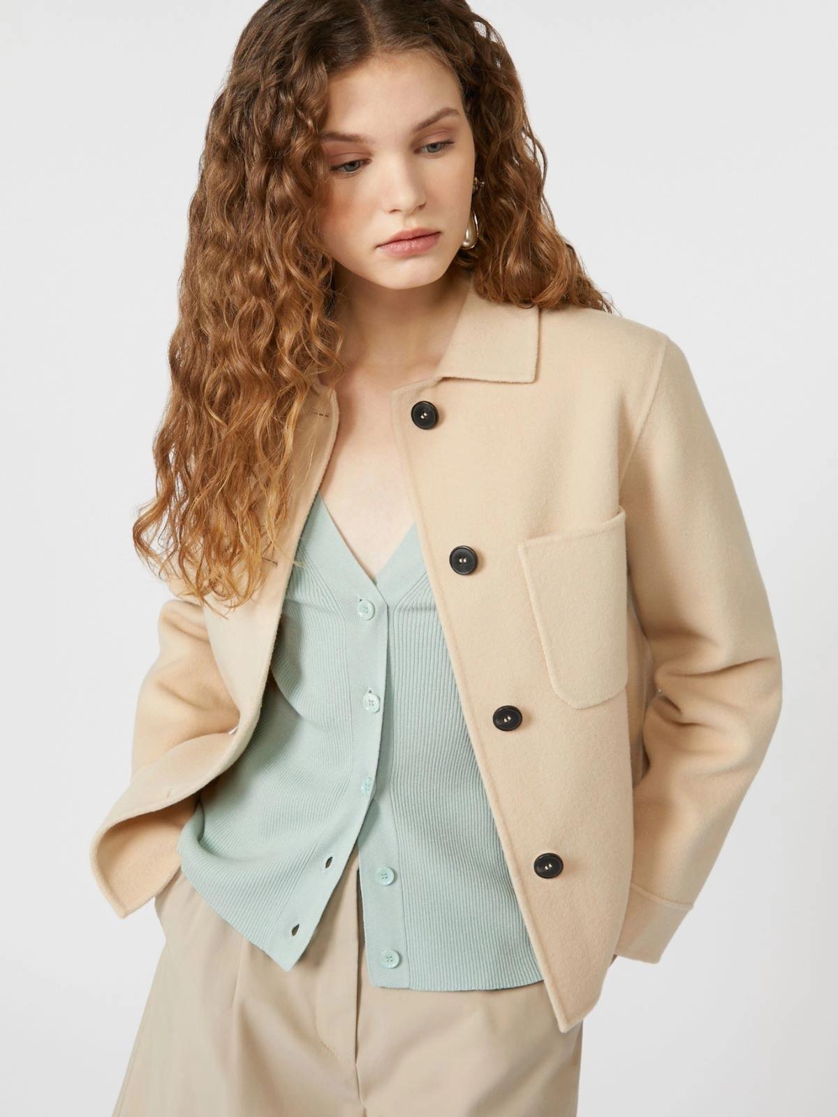 Giacca a camicia in lana NORDICA 031 WEEKEND