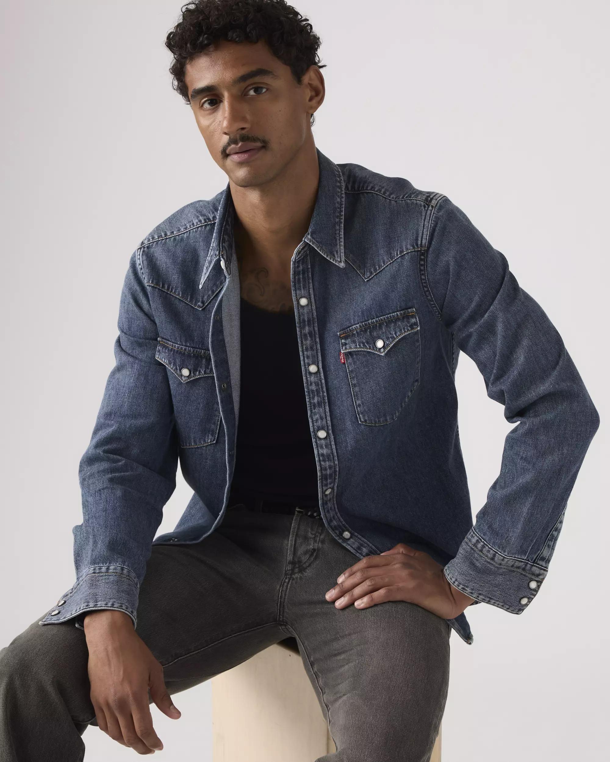 Barstow Standard Fit Western Shirt 85744 0117 LEVI'S