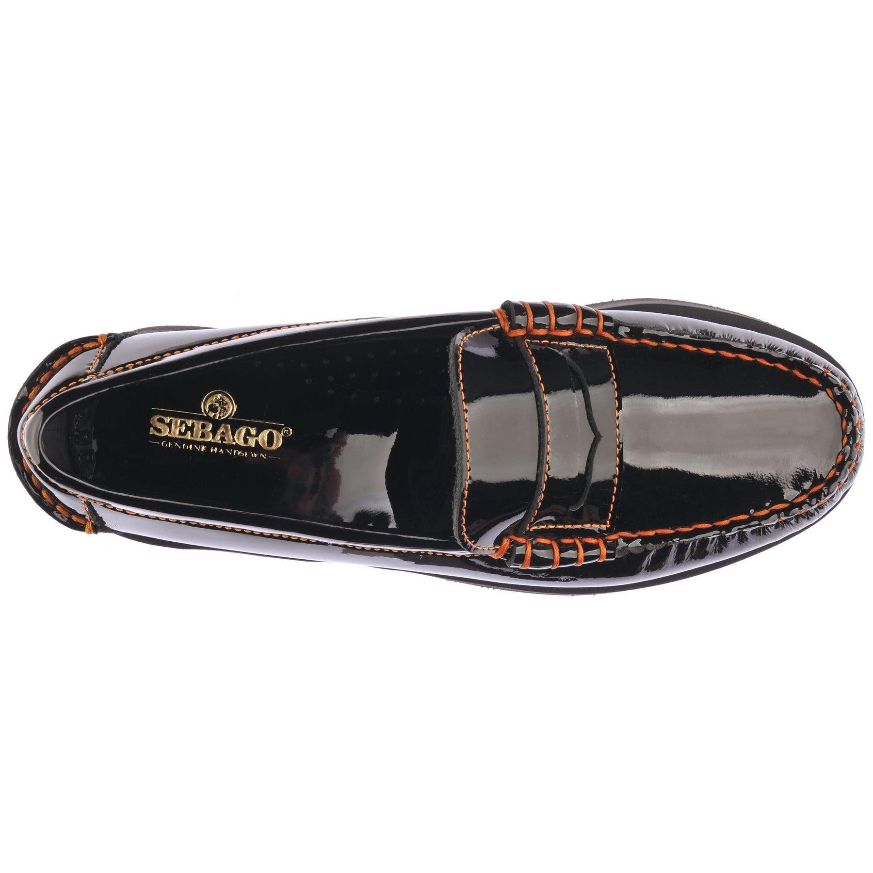 Kara shiny leather moccasin
