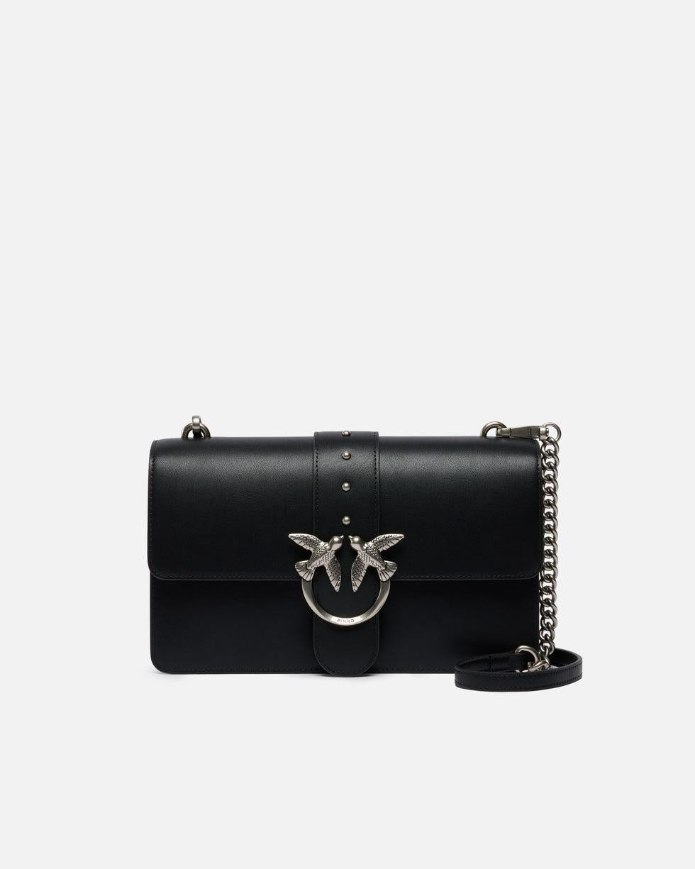 Borsa a mano media Love Bag One in pelle<BR/> 105857A0F1 Z99O PINKO