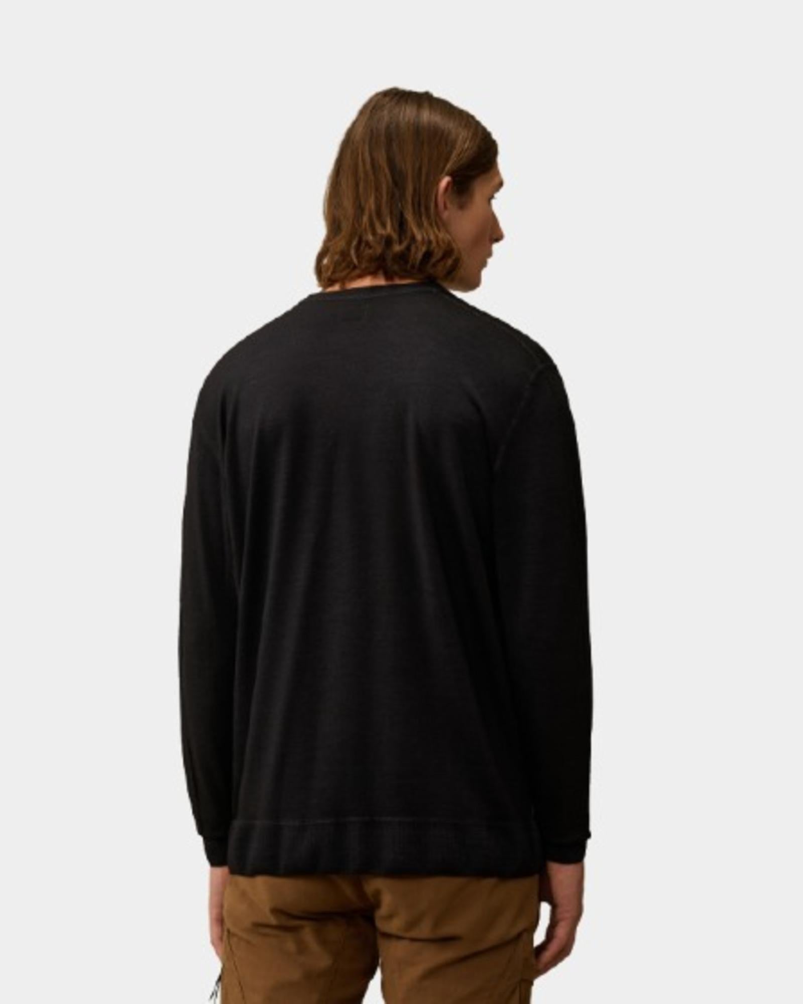 Maglia girocollo uomo in lana merinos