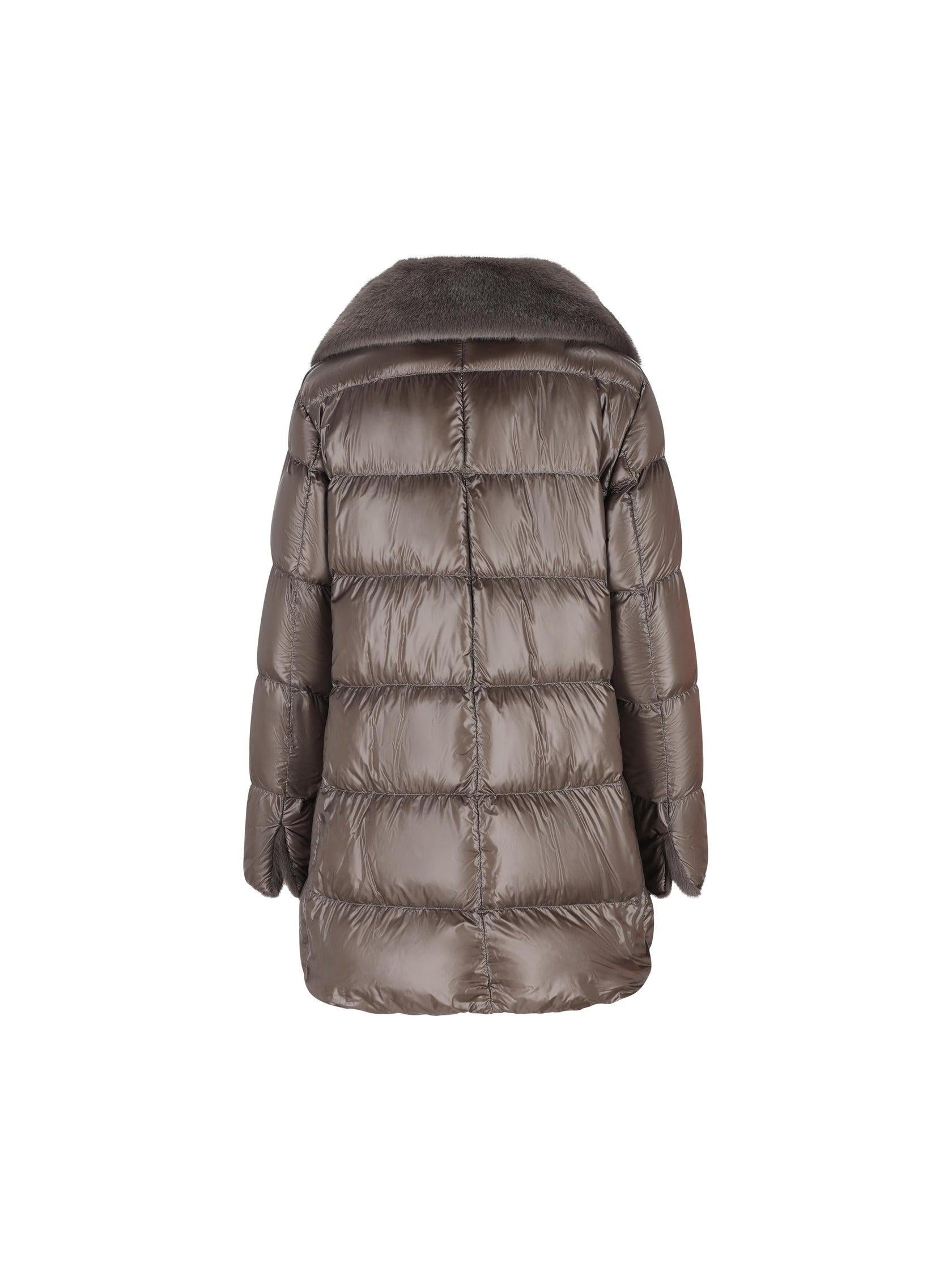 A-SHAPE IN NYLON ULTRALIGHT E LADY ALTERNATIVE FUR PI002140D12017Z 9480 HERNO