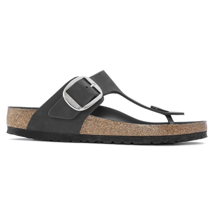 Infradito donna in pelle oleata Gizeh 1023334GIZEH BLACK BIRKENSTOCK